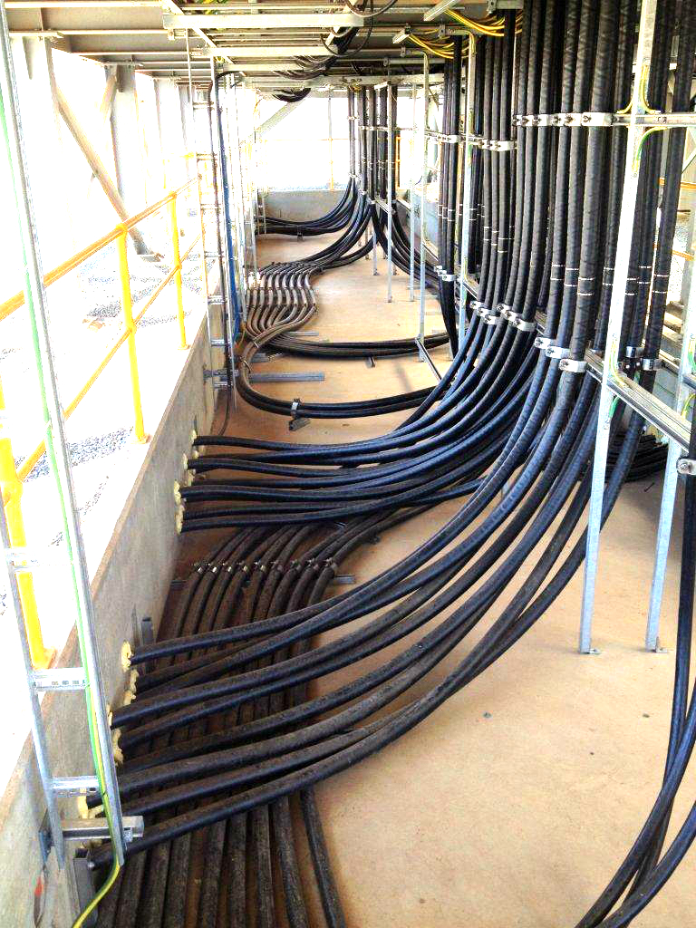 Shilpam Power LinksCable laying & Testing
